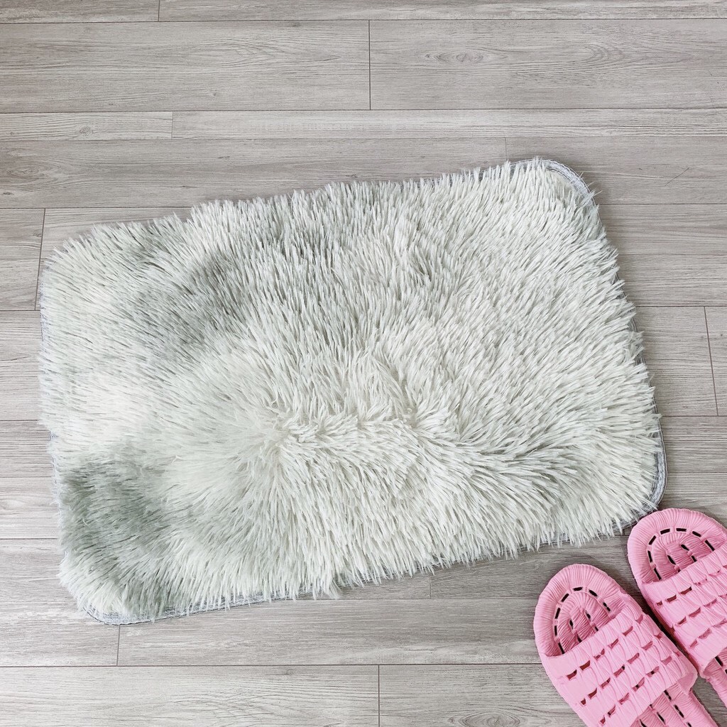Thảm Chùi Chân Lông Thảm Lau Chân Siêu Mịn Chống Trơn Sang Trọng 60X40cm