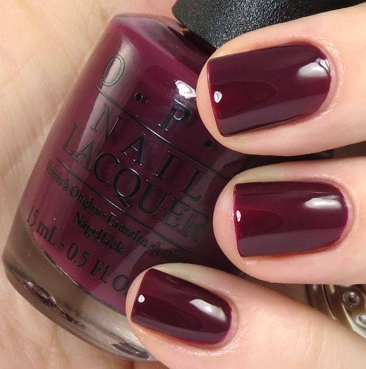 Sơn Móng Tay O.P.I (OPI) màu Đỏ đô Nail Đẹp Siêu Hot