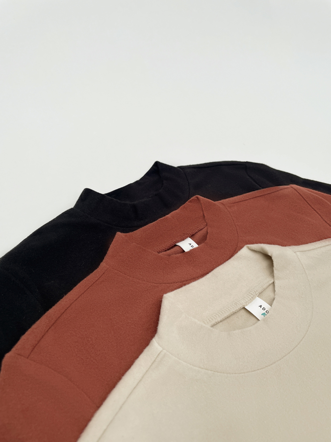 Extra warm tops thun cào lông cam đất 312HT0002 ADOREDRESS