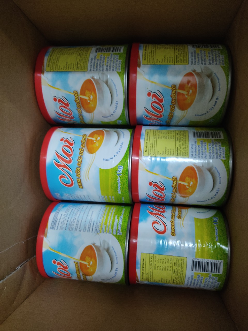 Kem sữa đặc có đường MOI 1kg