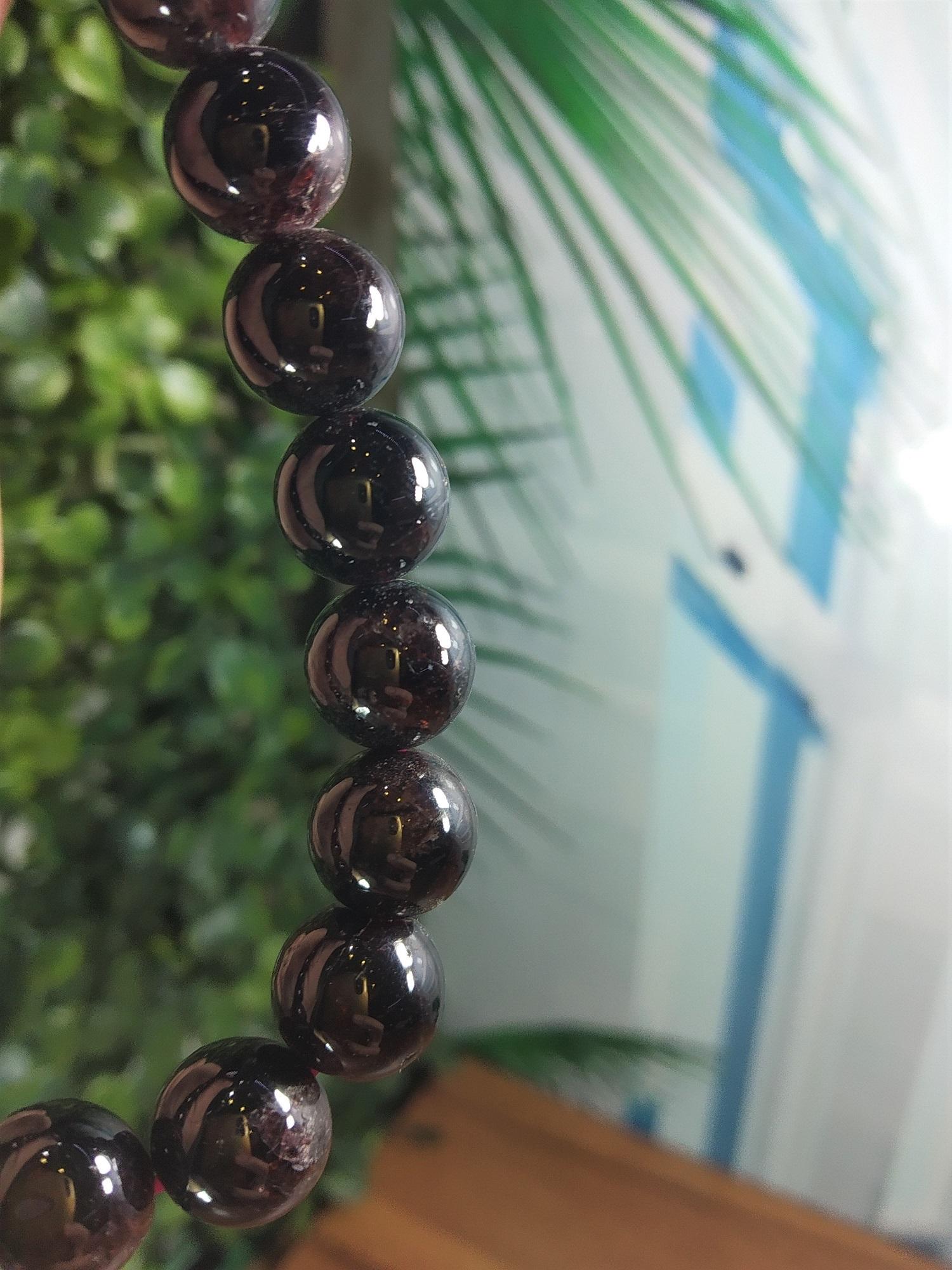 Vòng phong thủy, vòng đá garnet 10li