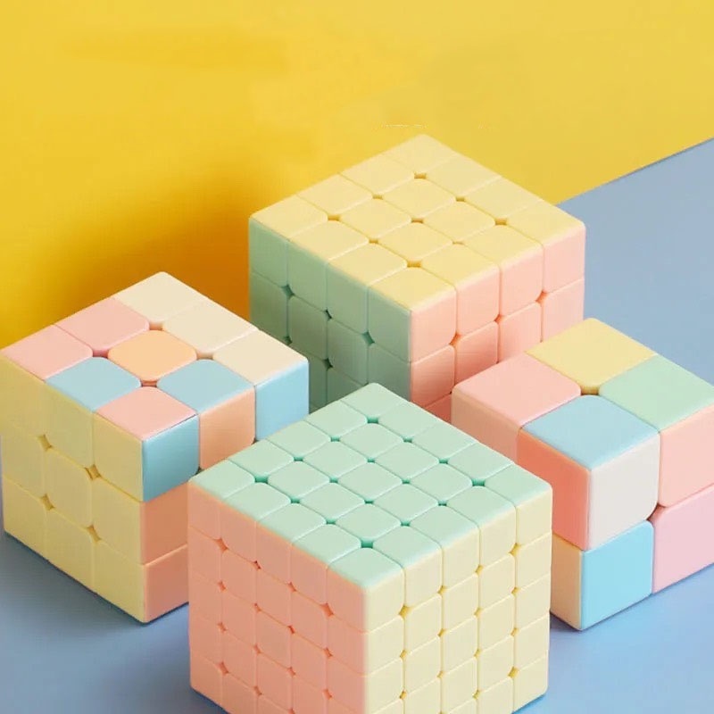 Rubik 3x3 Giá Rẻ Có 2x2 4x4 5x5 Macaron - Pyraminx