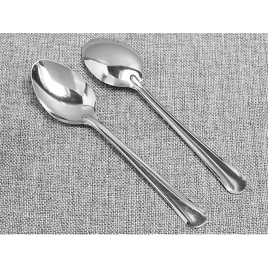 Combo 5 muỗng soup cán dài, muỗng cơm tấm inox không gỉ