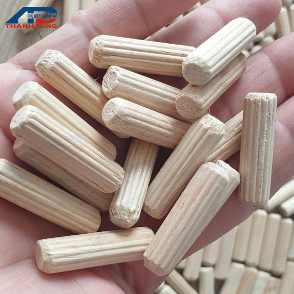 [GÓI 20 CÁI]Chốt Gỗ Ghép Mộng 8x30