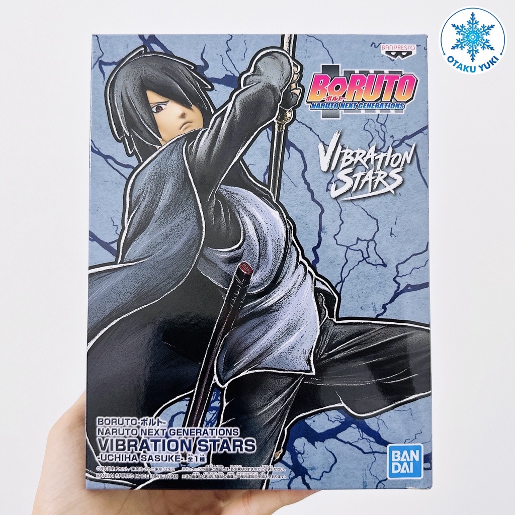 [Chính Hãng] Mô Hình Uchiha Sasuke Vibration Stars - Boruto: Naruto Next Generations Figure (Banpresto)