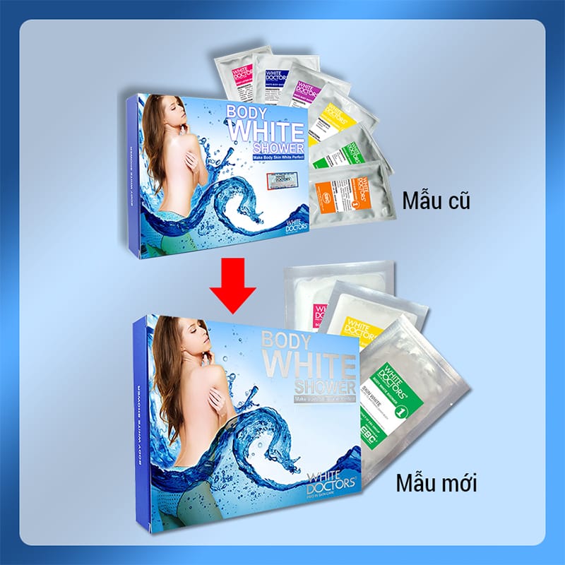 [HCM]Kem Tắm Trắng Siêu Trắng Da White Doctors 3 trong 1 (Body White Shower)
