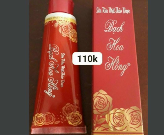 SỮA RỬA MẶT BACH HOA HONG