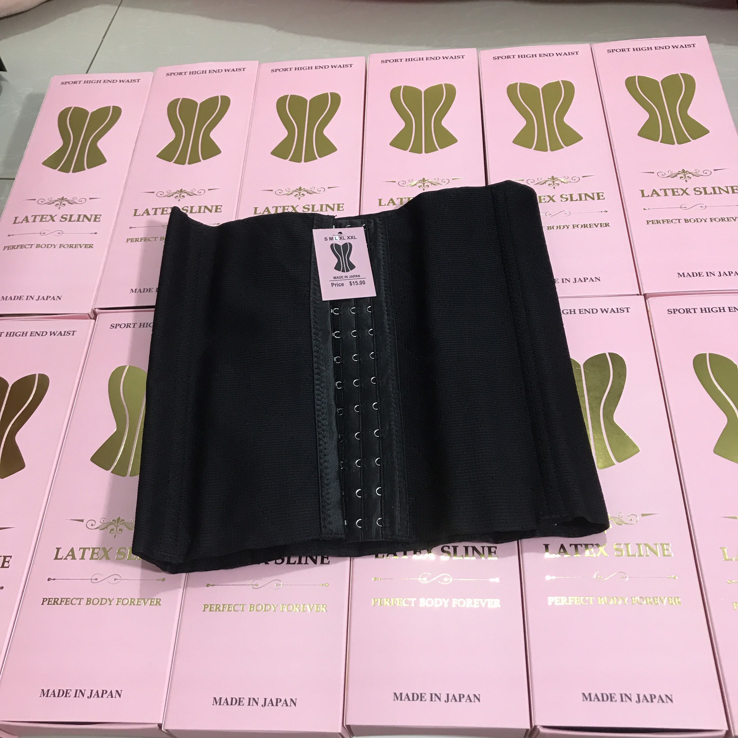 Gen nịt bụng Latex, giảm eo, mỡ bụng hiệu quả
