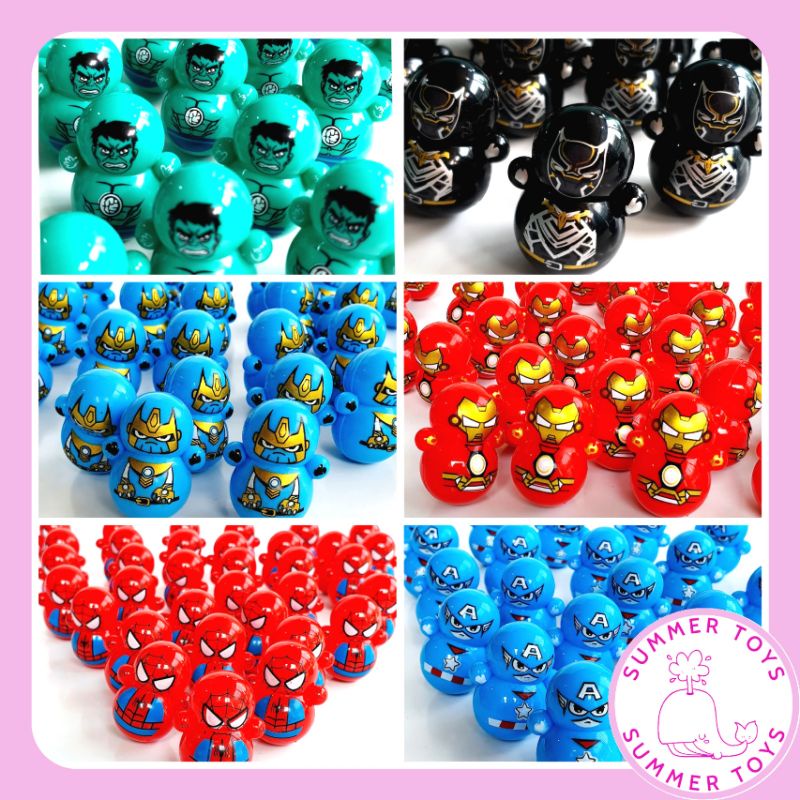 Lật đật mini squid game, doraemon cho bé