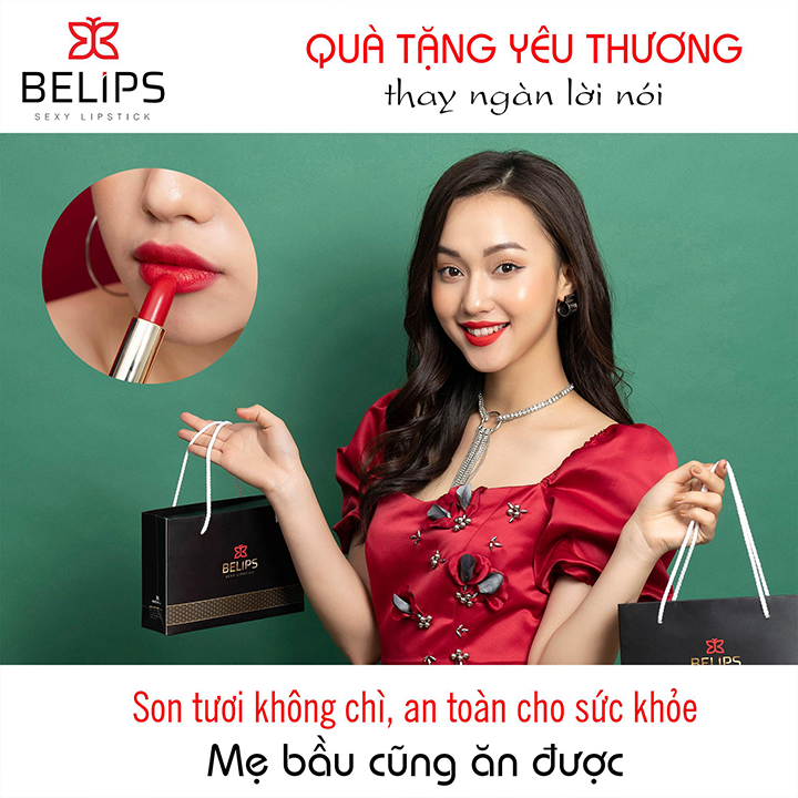 Set son Belips 5 thỏi - Bộ quà tặng yêu thương