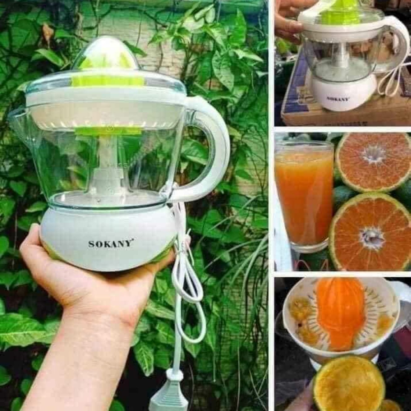 MÁY VẮT CAM TỰ ĐỘNG SOKANI