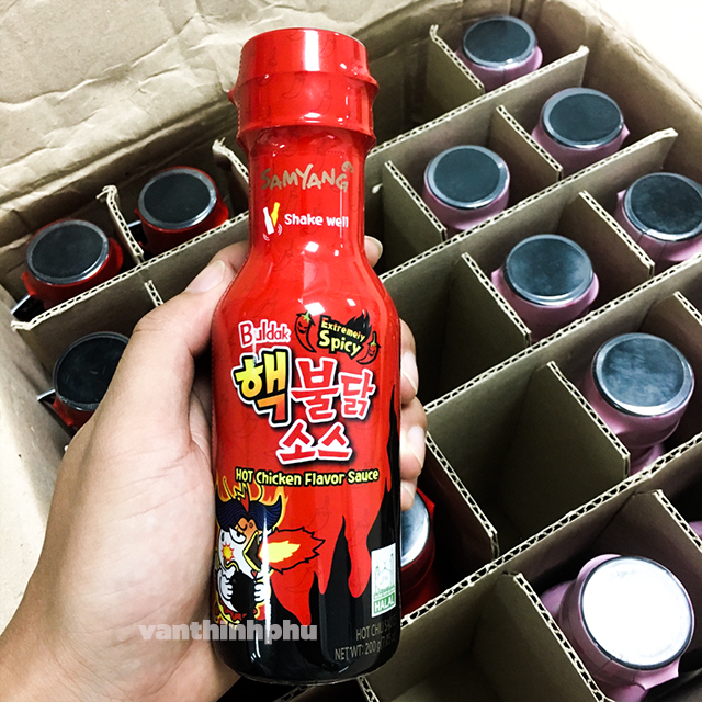 Sốt Chấm Samyang Vị Cực Cay 2x Spicy (200g/Chai)