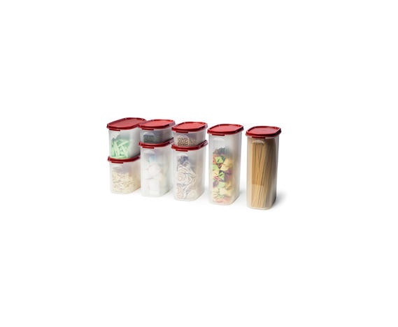 Bộ hộp trữ khô kệ bếp Modular Mate Oval (8 hộp) Tupperware