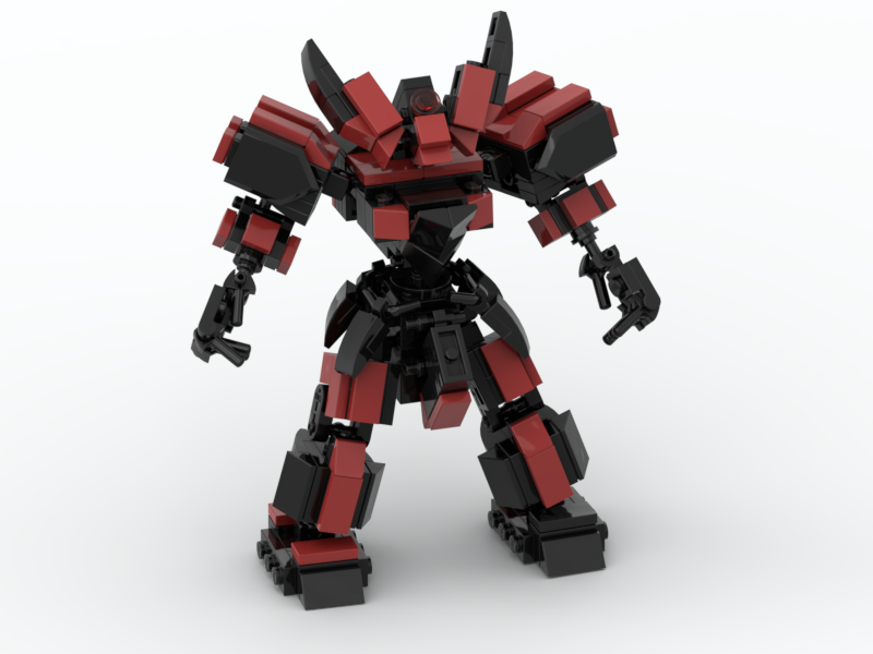 Đồ chơi lắp ráp Lego Moc Mech Demon