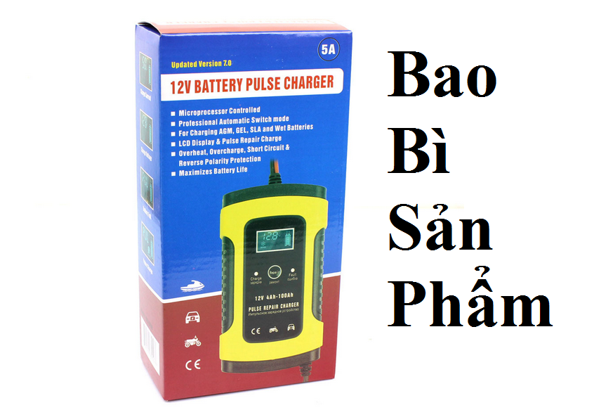 12V 5A Battery Charger - 12V-5A-Foxsus