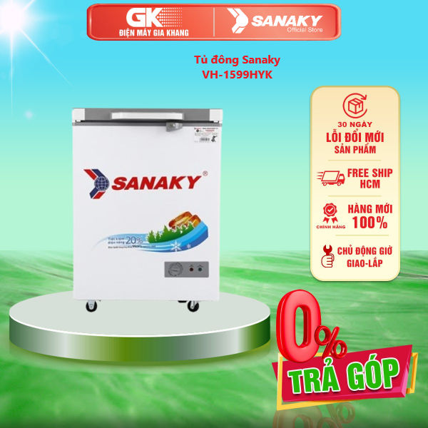 Tủ đông Sanaky VH-1599HYK - GIAO TOÀN QUỐC - FREESHIP HCM