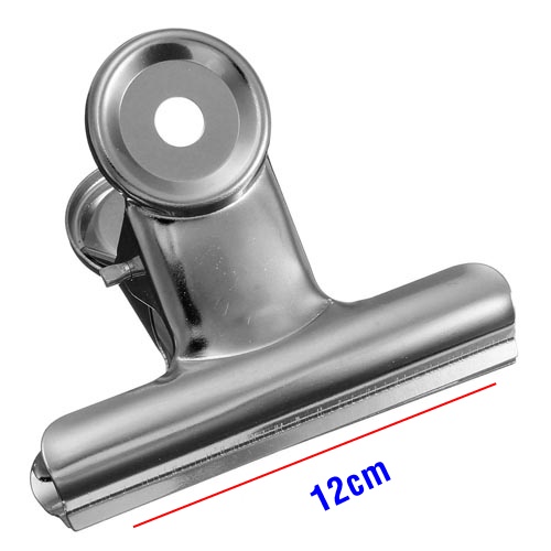 Kẹp sắt trắng 12cm