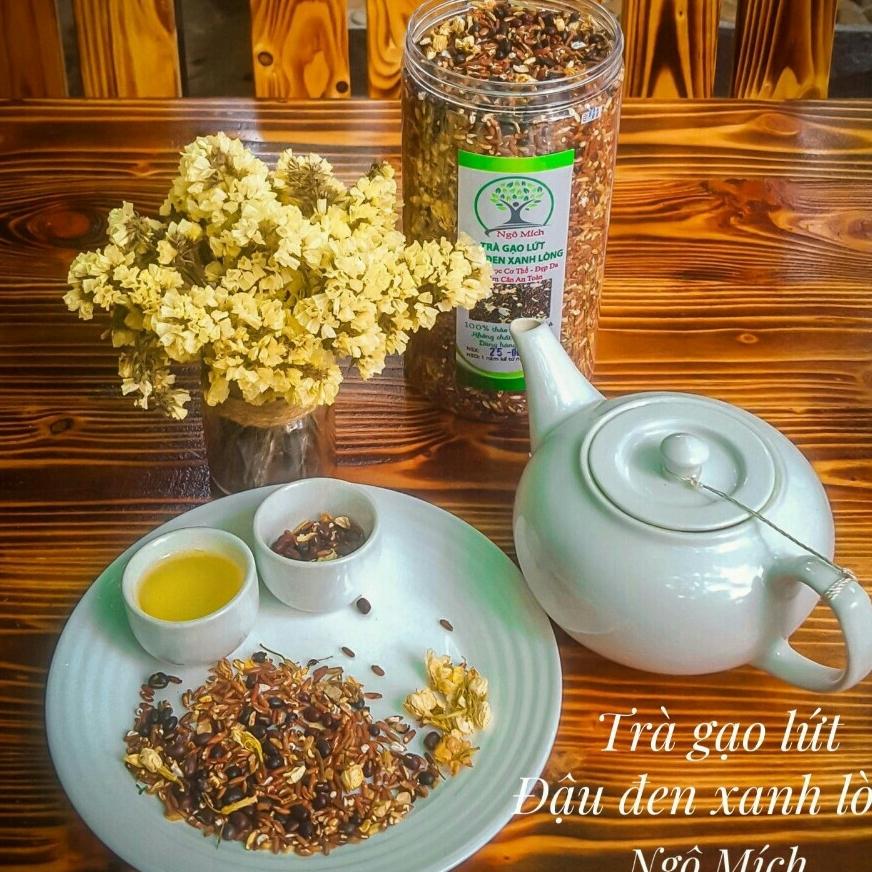 Trà gạo lứt đậu đen xanh lòng