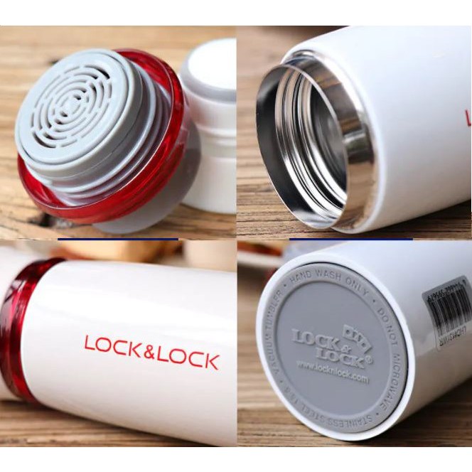[HCM]Bình giữ nhiệt Lock&Lock Feather Light 450ml LHC4131WR