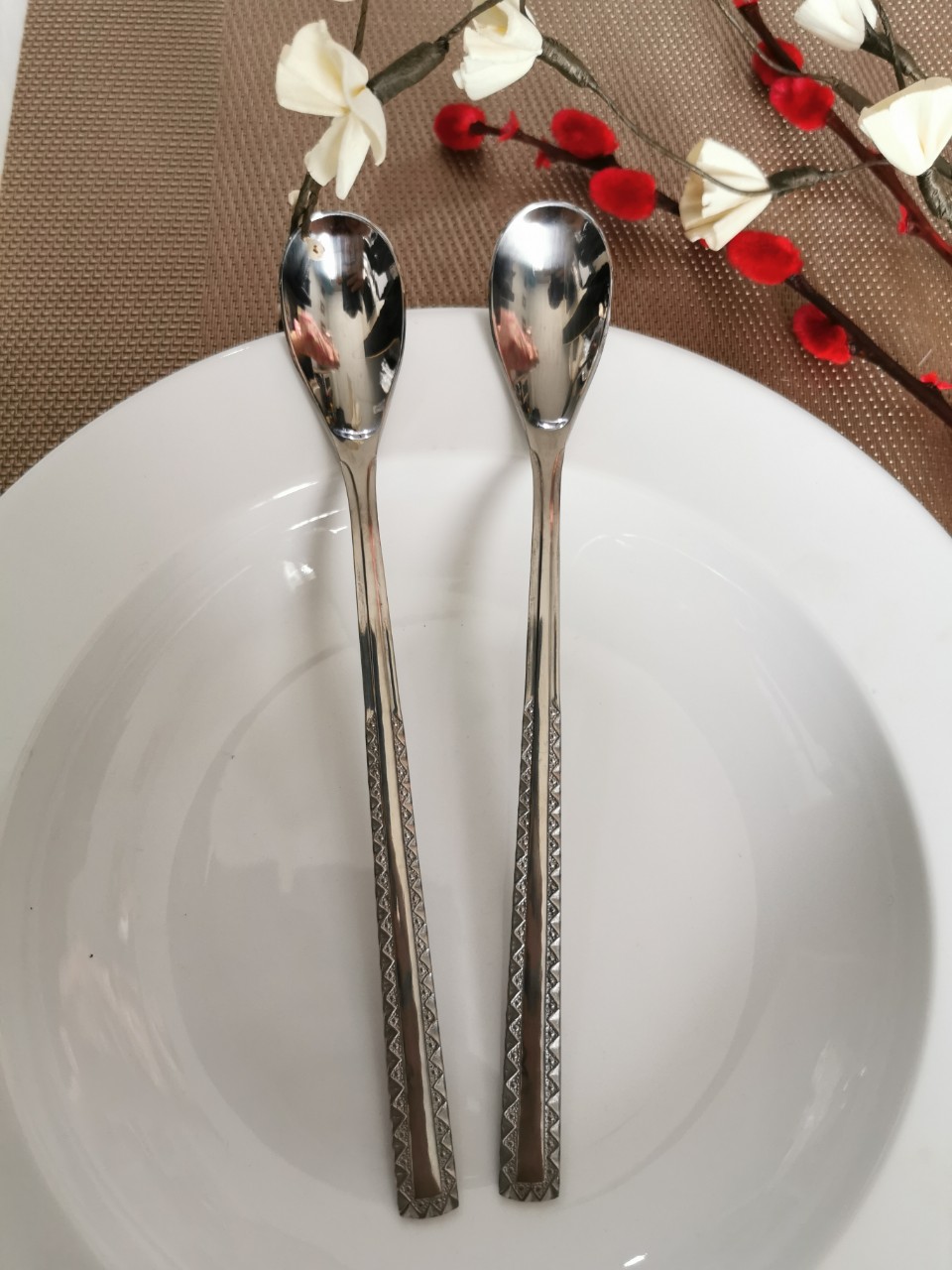 BỘ 2 MUỖNG CAFE INOX 304 CARO