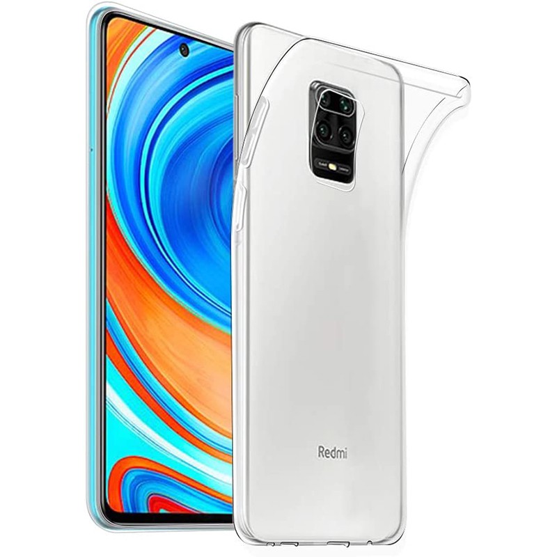 Ốp Lưng Silicon Trong Suốt Cho Xiaomi Redmi Note 9 Pro, Redmi Note 9s