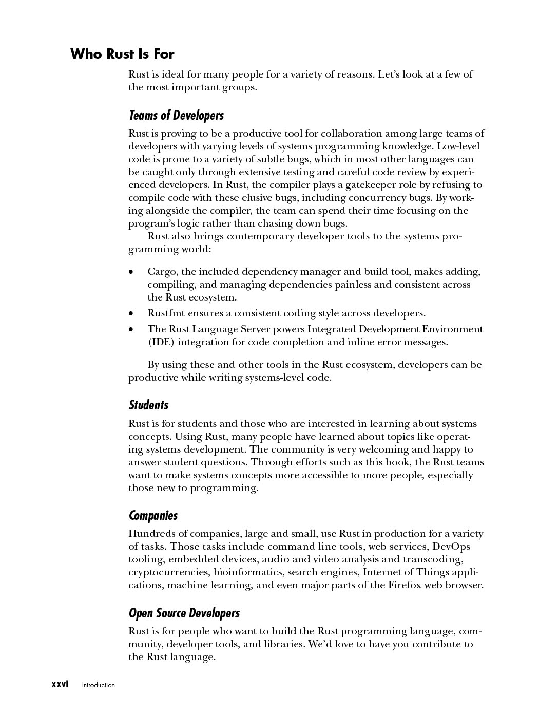 The Rust Programming Language