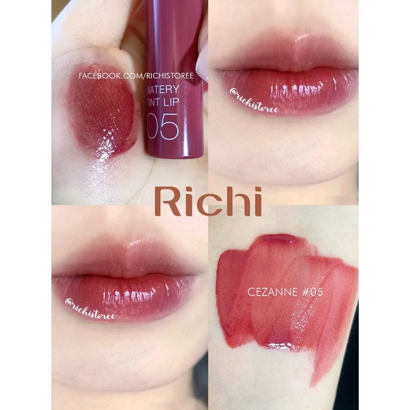 Son môi tint bóng Cezanne Water Tint Lip Nhật Bản