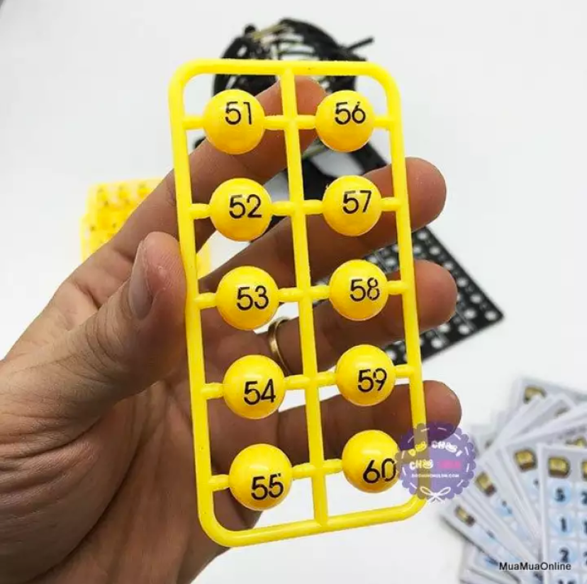 Bộ Đồ Chơi Lô Tô Bingo Machine YF397 Cao Cấp