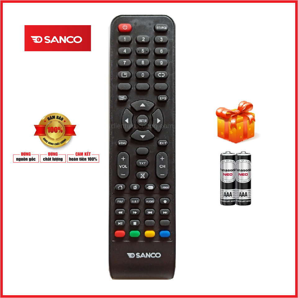 Điều khiển ti vi sanco