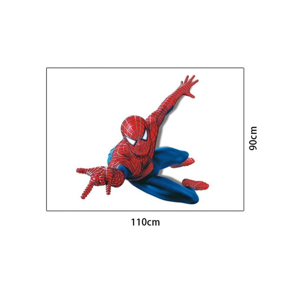 Decal 3D Spider Man - Decal Người Nhện