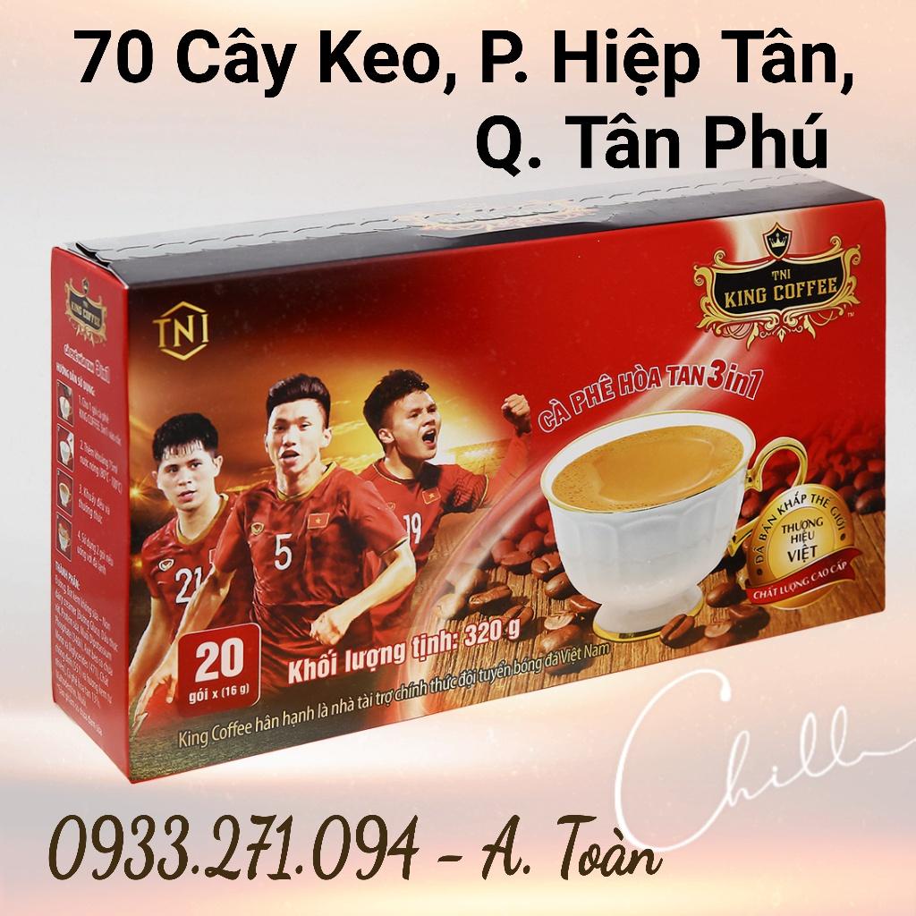 BÁO GIÁ CÀ PHÊ KING HÒA TAN 3IN1 HỘP 20X16G | Shopee Lazada Sendo Tiki mới nhất 34 Cà phê sữa hòa tan TNI King Coffee 3 trong 1 hộp 320g - Cafe sữa King Coffee 3in1 320gr (20 gói x 16g)
