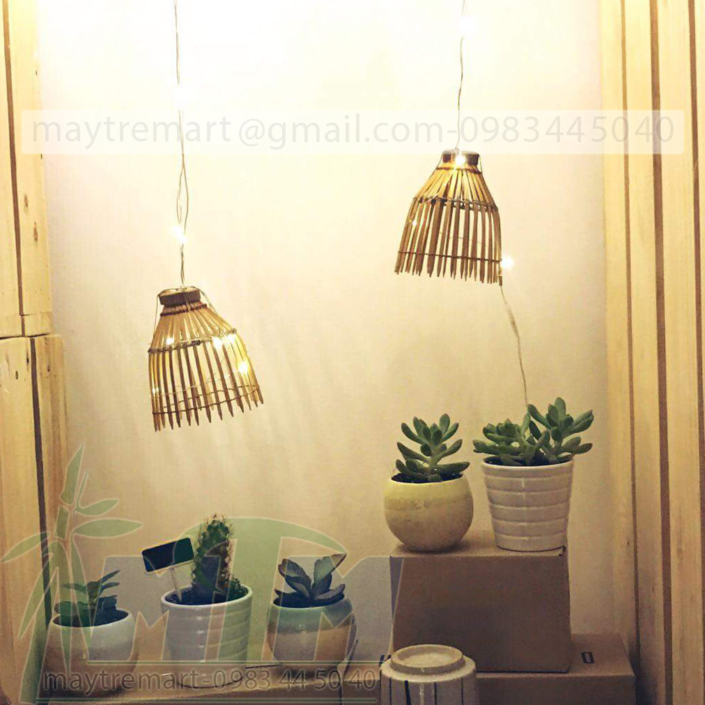 Giỏ tre nơm tre nhí / Phụ kiện trang trí