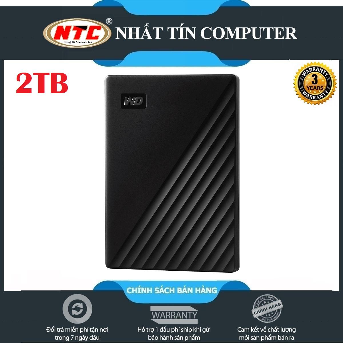 Ổ hard mobile HDD Western Digital My Passport 2TB (black)