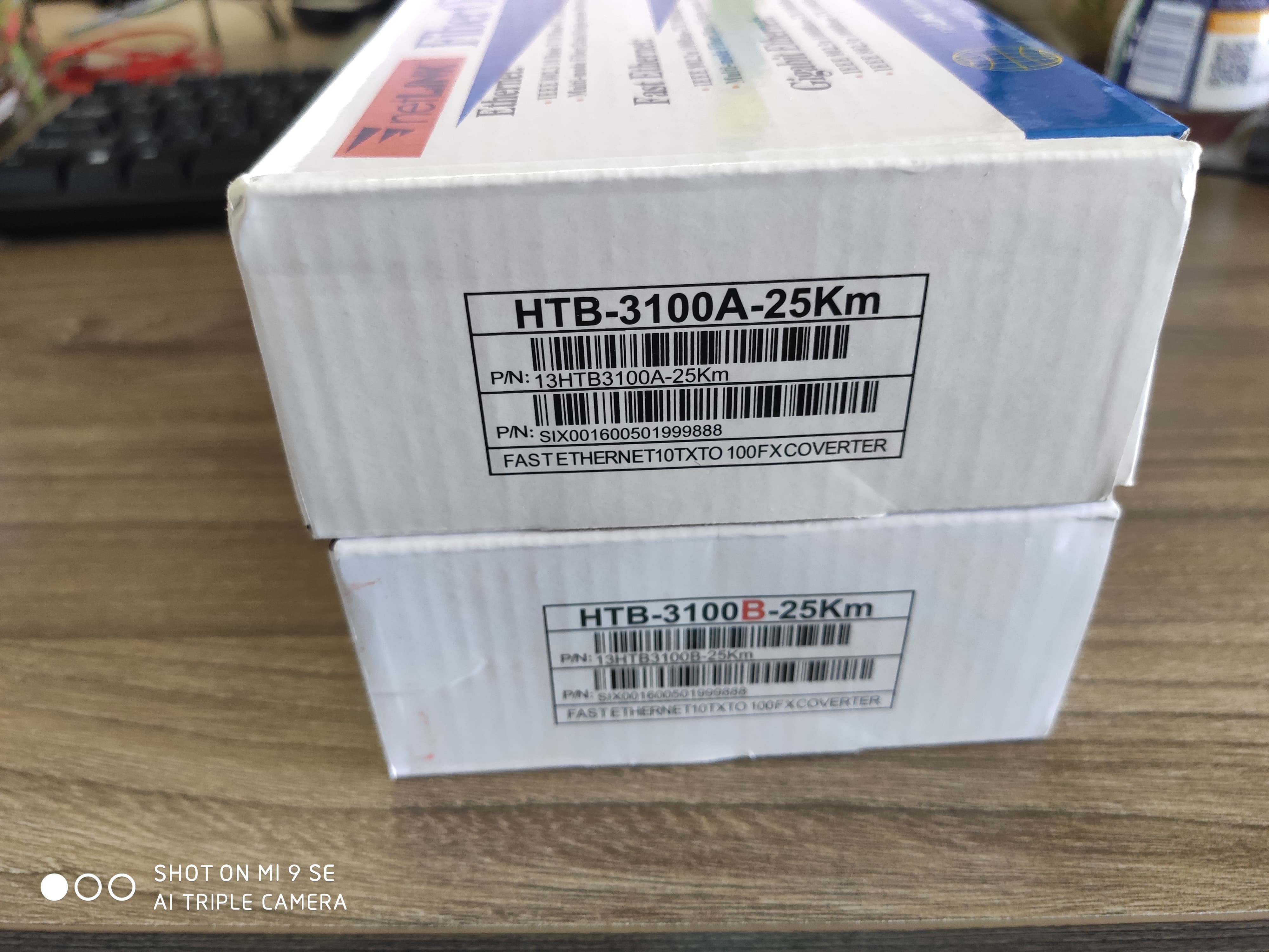 1 , 5 ,10 Cặp Converter Quang Netlink 3100 AB nguồn to