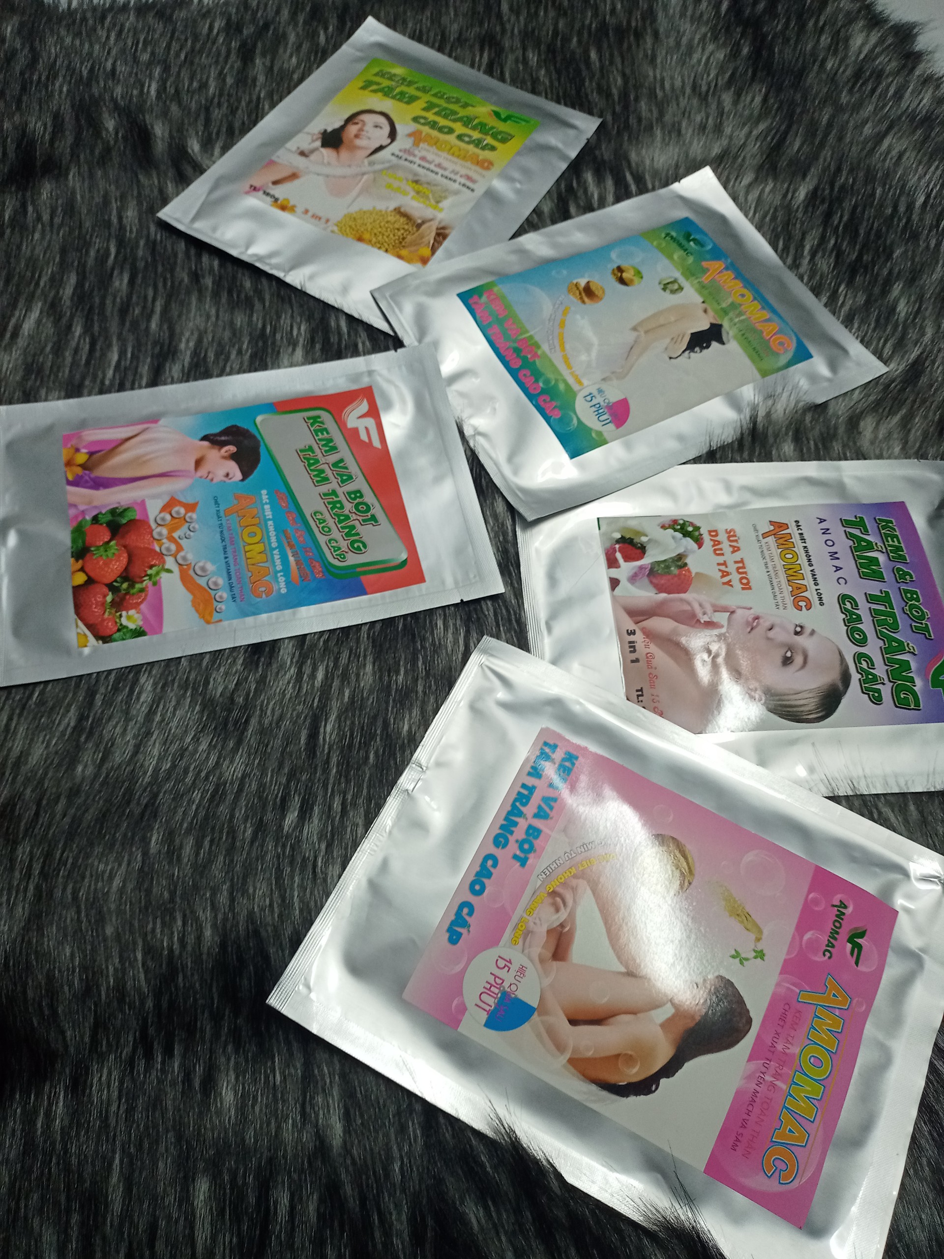Kem và bột tắm trắng cao cấp Anomac TVF