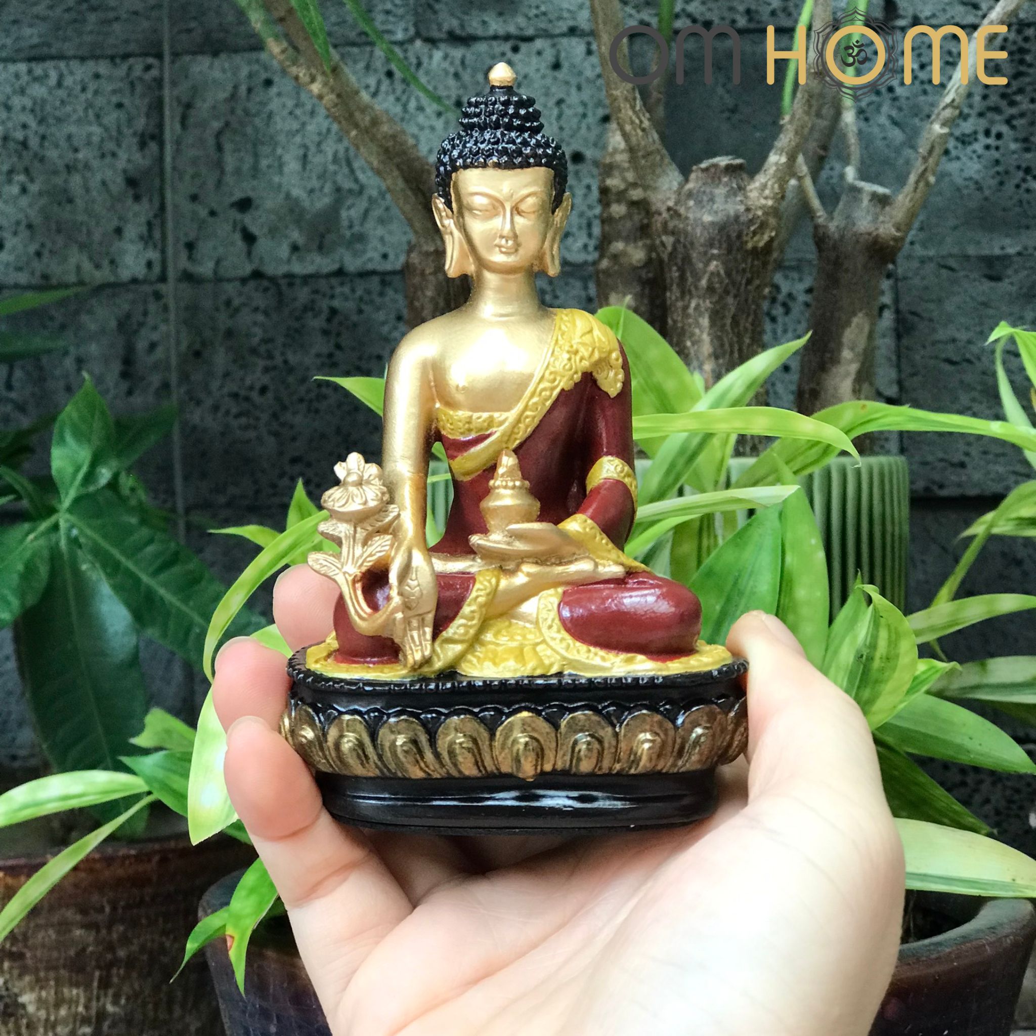Tượng Phật Dược Sư Nhí Om Home