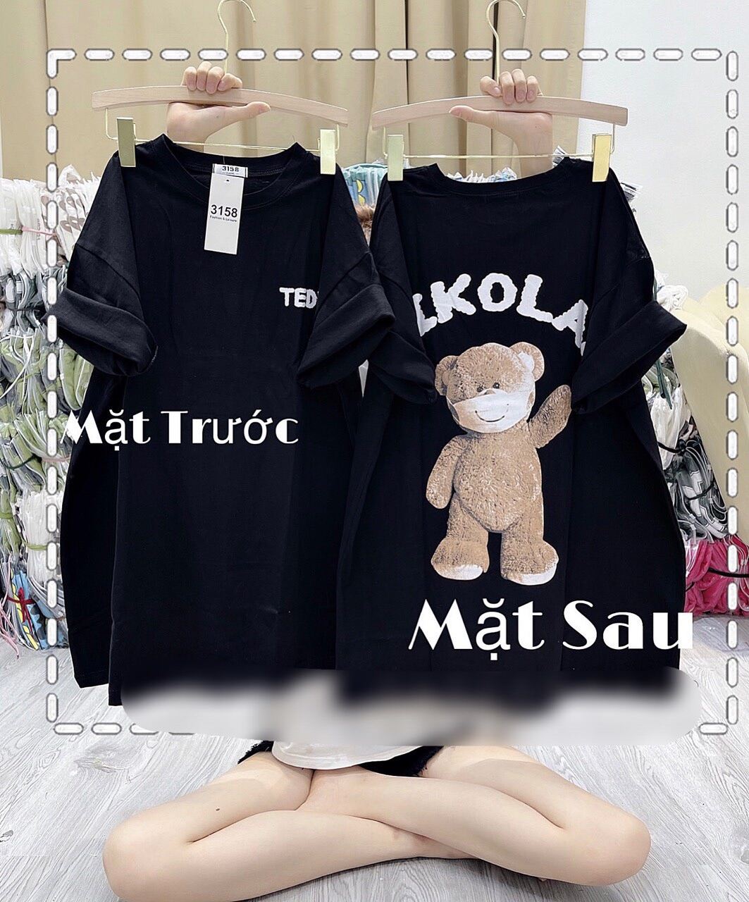 Áo Thun 3158 Gấu Teddy