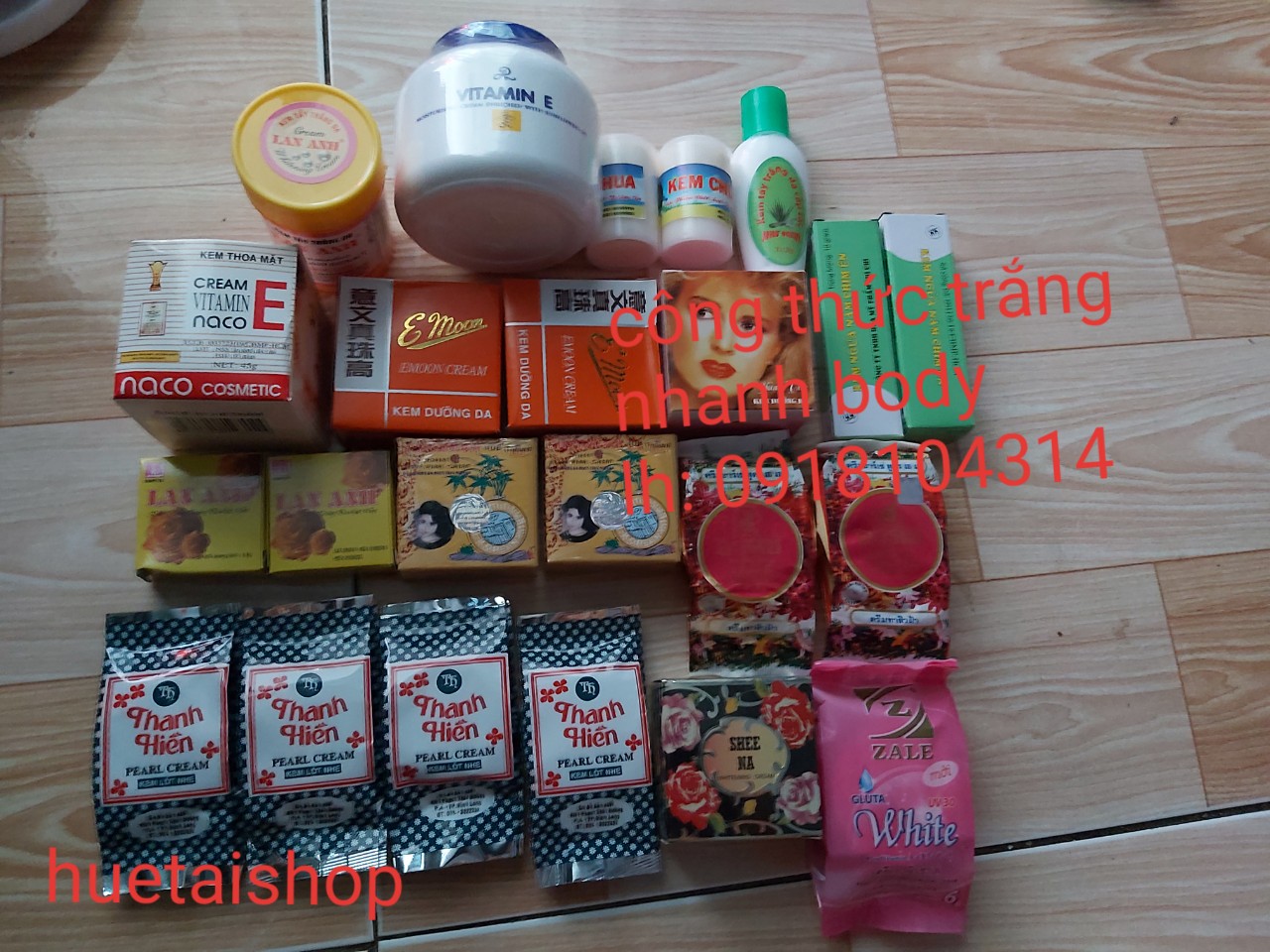 công thức trắng da dành cho body hiệu quả cao