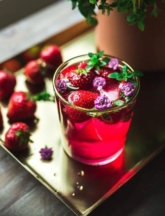 Sinh tố dâu tây OSTERBERG ( Osterberg Strawberry Crush) 1L