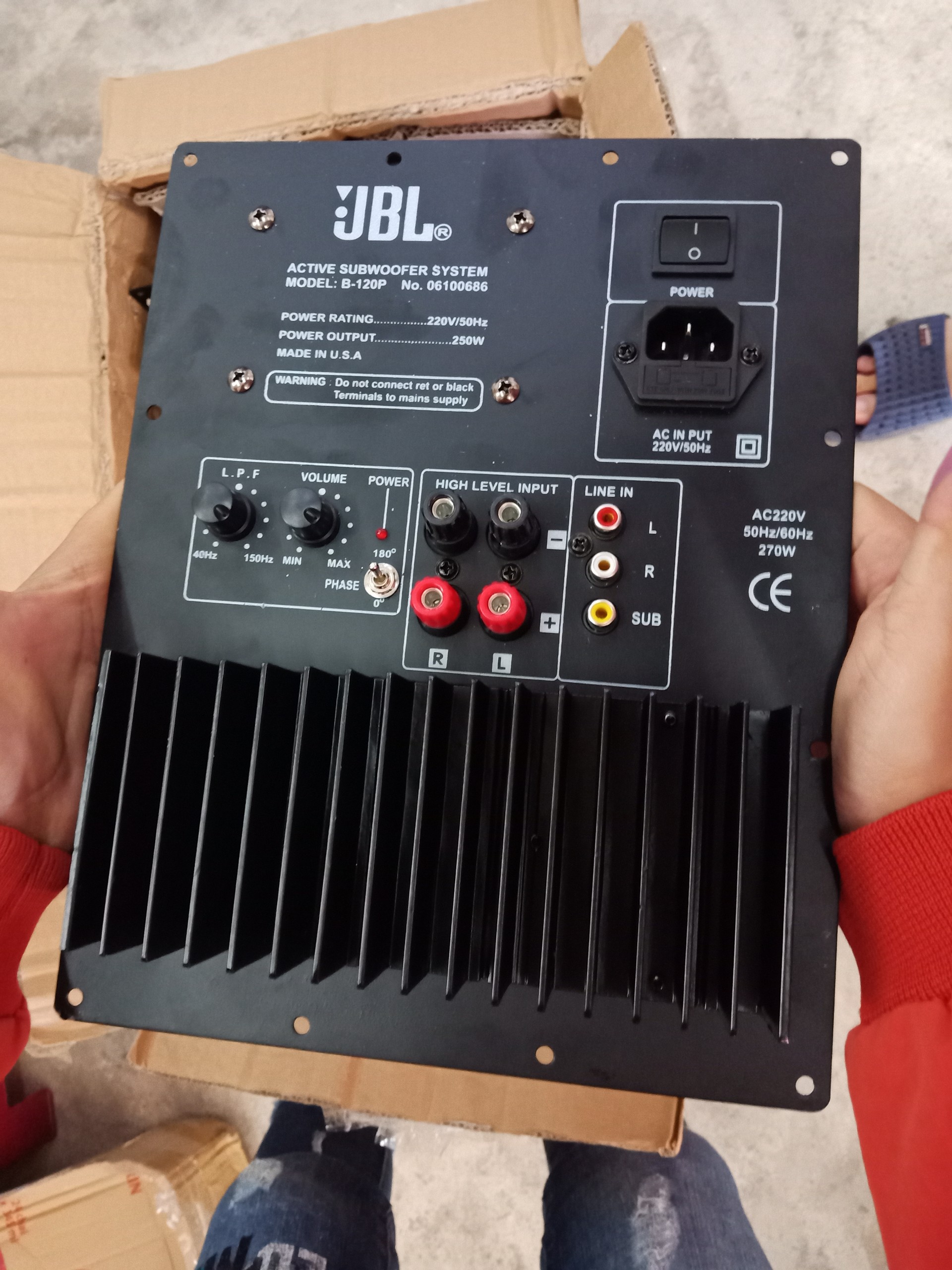 Jbl Sub 560p Mạch SUB điện JBL Biến Áp Dây Đồng HP2021 Tặng Kèm