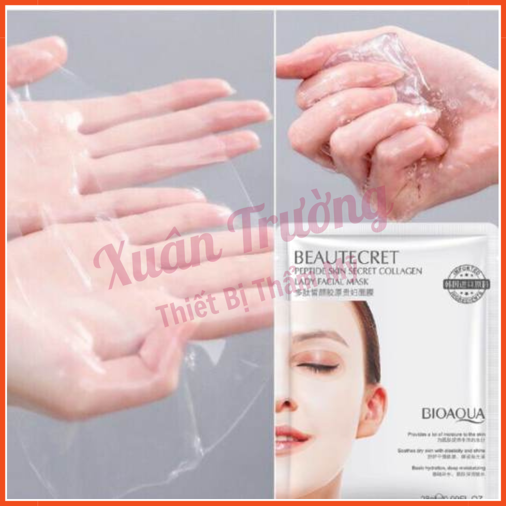 Mặt nạ thủy tinh collagen trong suốt