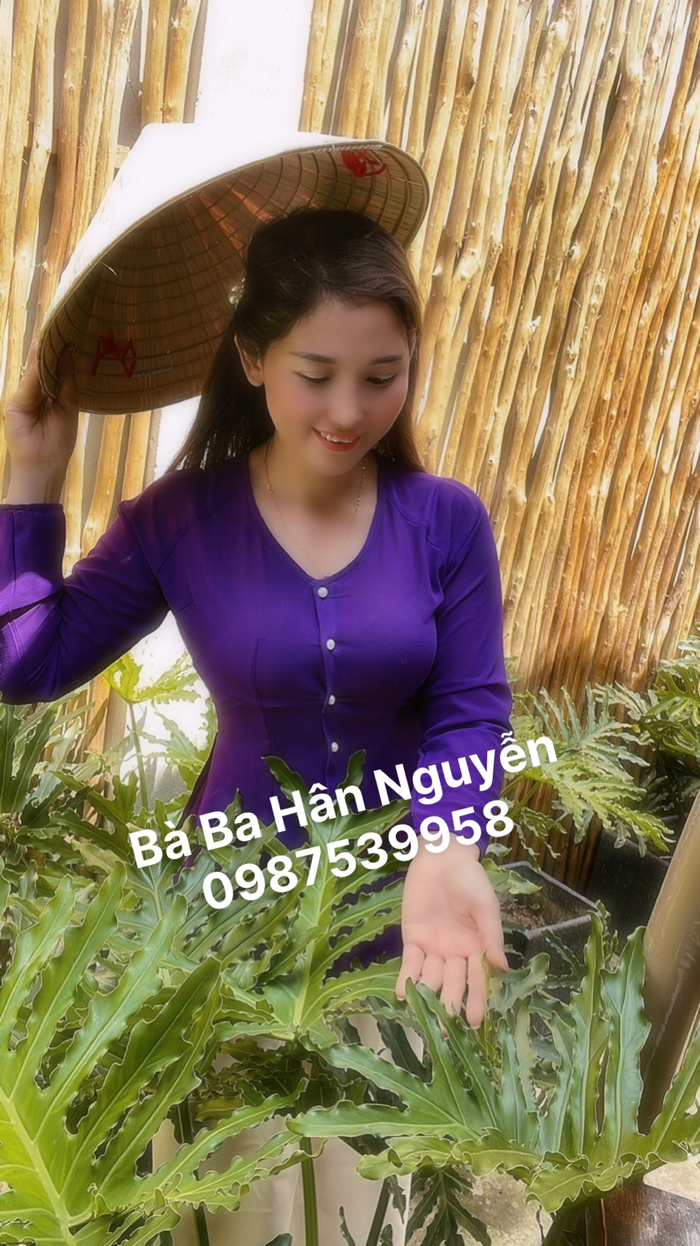 ÁO BÀ BA LUA CỔ TIM ( ÁO LẼ )