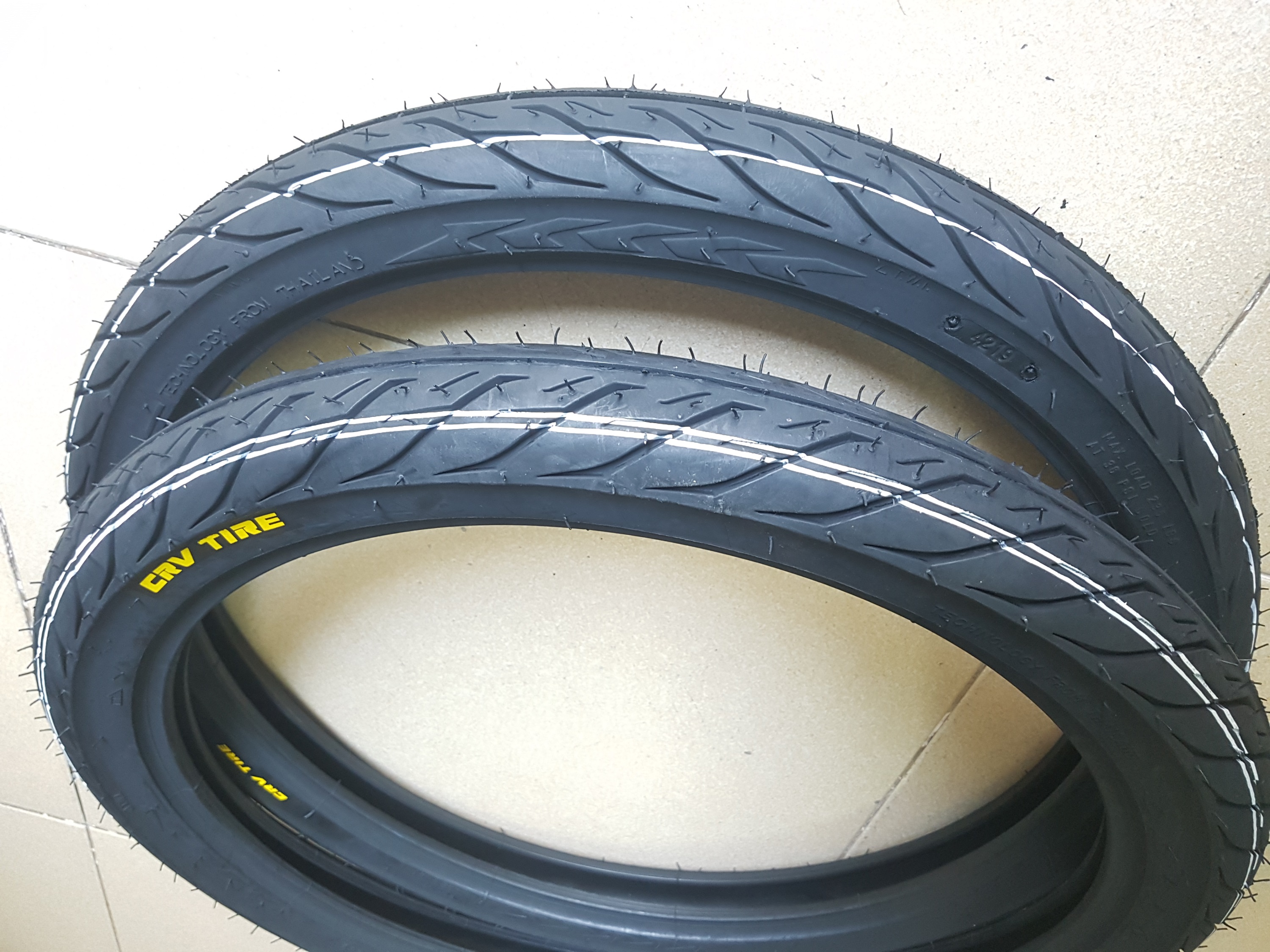 1 cặp vỏ + 2 ruột  CRV  60/90-17 và 70/90-17 ( Bao bì tím)