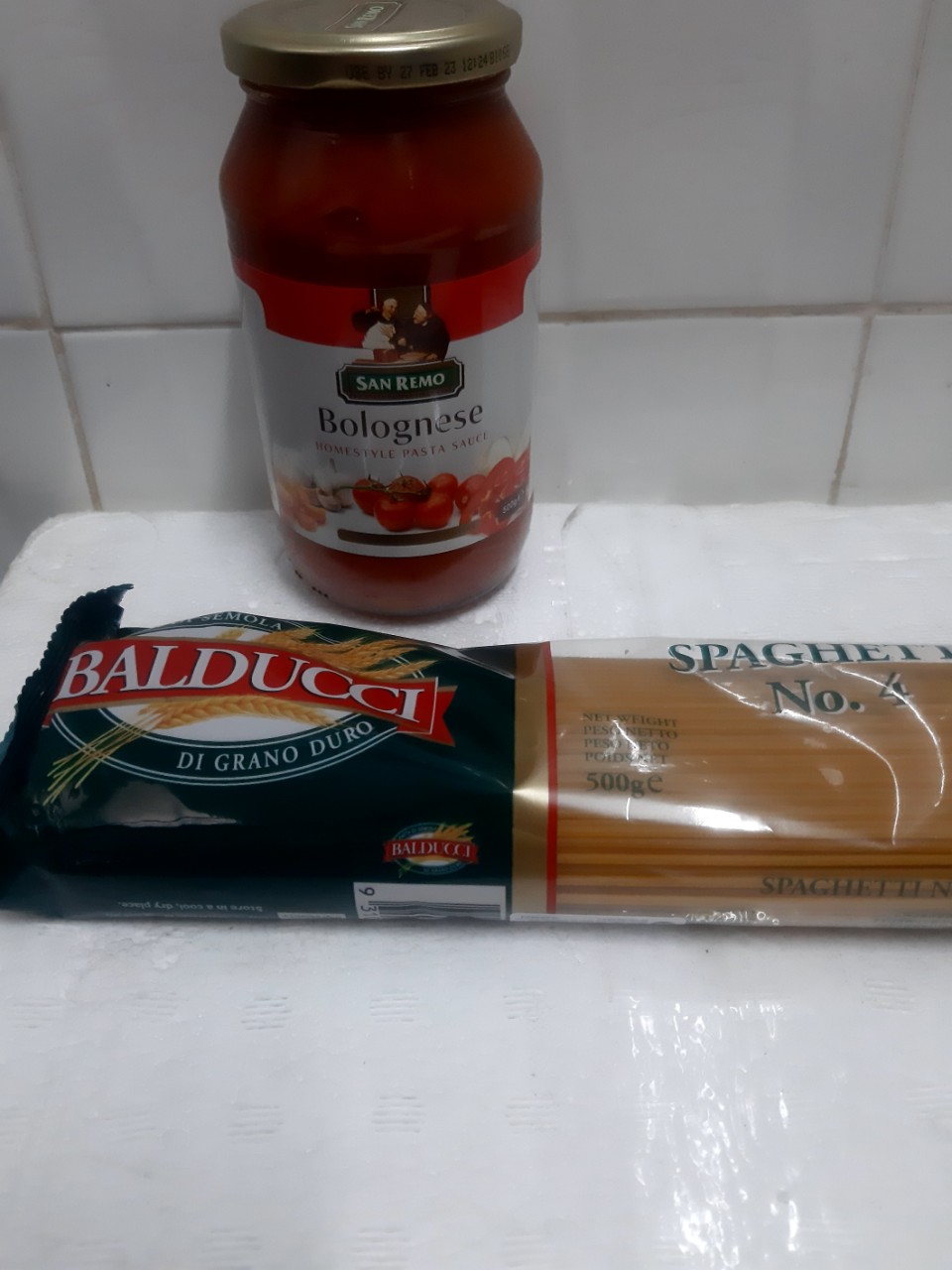 Sốt mỳ ý San Remo + Mỳ spaghetti 500g