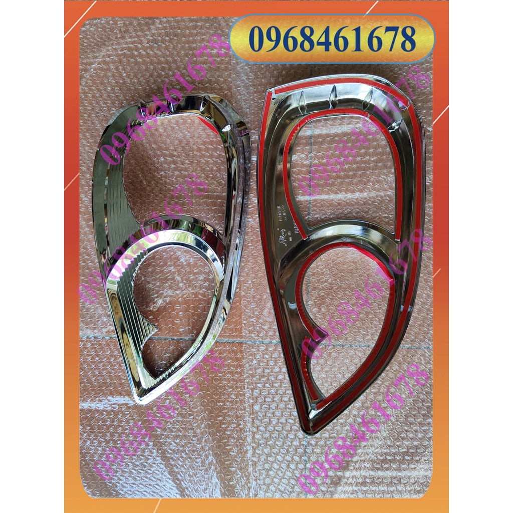 Ốp mạ đèn pha Lacetti 04-09 (Ốp viền) (Giá 1 bộ)