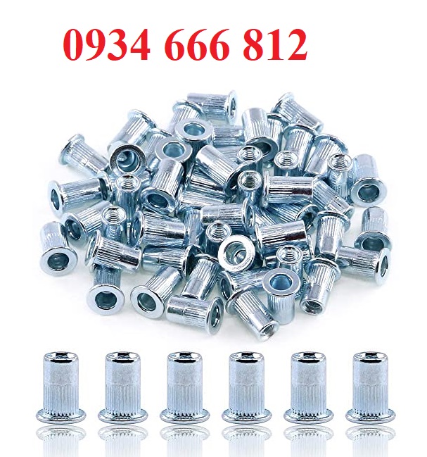 Set 10 cái m3-m12 ốc tán rút m3-m12 thép mạ