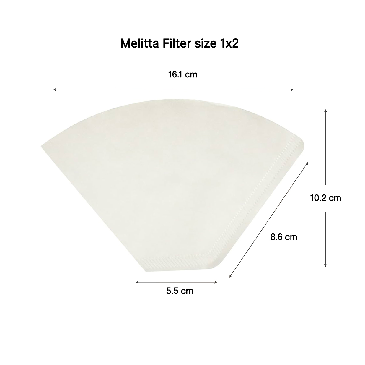 Giấy lọc cà phê Melitta (hộp 40 tờ) | Melitta coffee filter