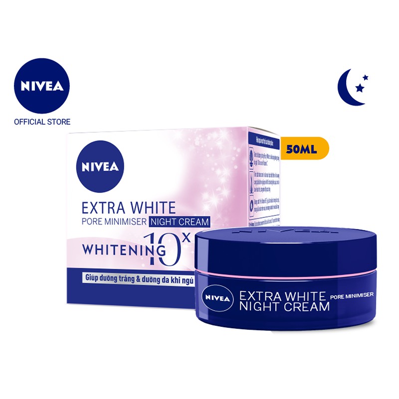 Kem Dưỡng Trắng Da Ban Đêm Nivea 50ml