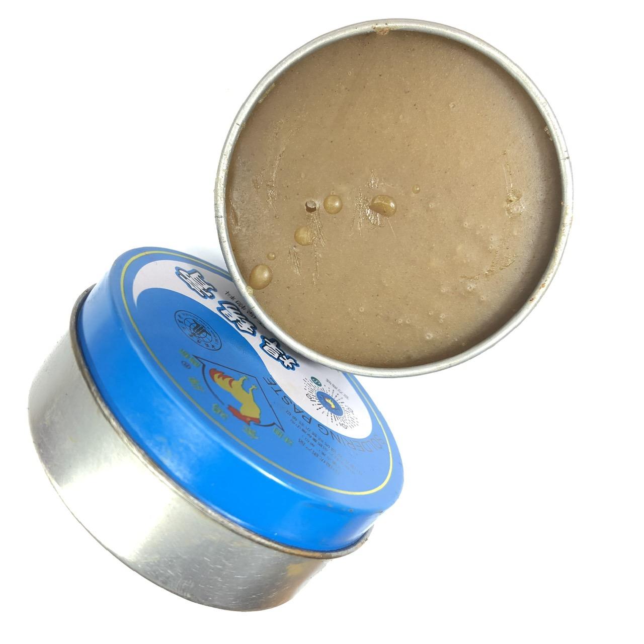 Mỡ hàn thiếc hỗ trợ hàn mạch Con Gà Vàng, lọ 100g