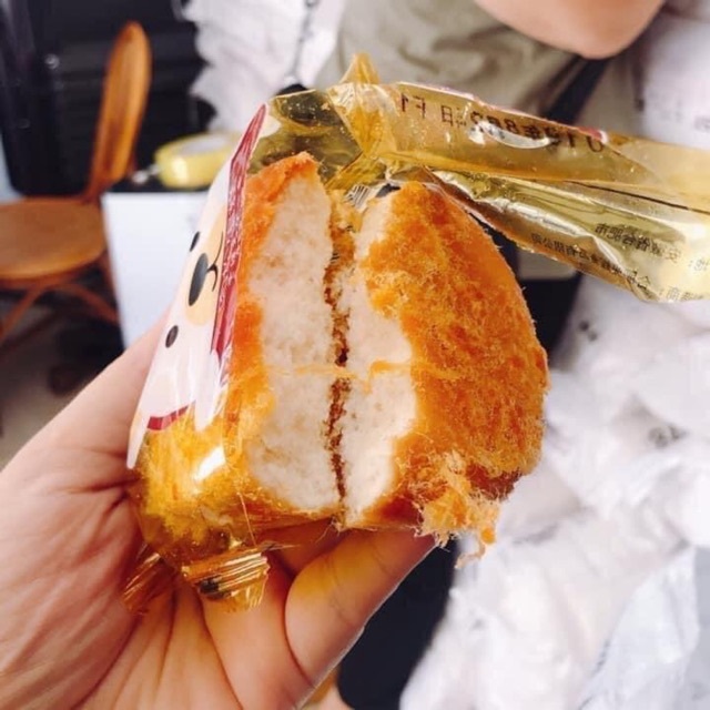 Bánh Bông Lan Ruốc Gấu - Bánh Ruốc Gấu Chà Bông - Gói 40G - foody.taiwan